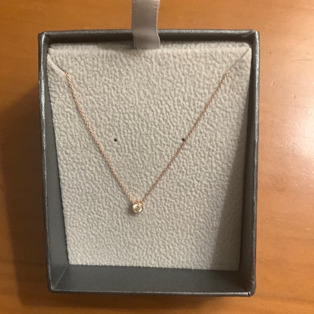 Bony Levy Diamond Solitaire Necklace